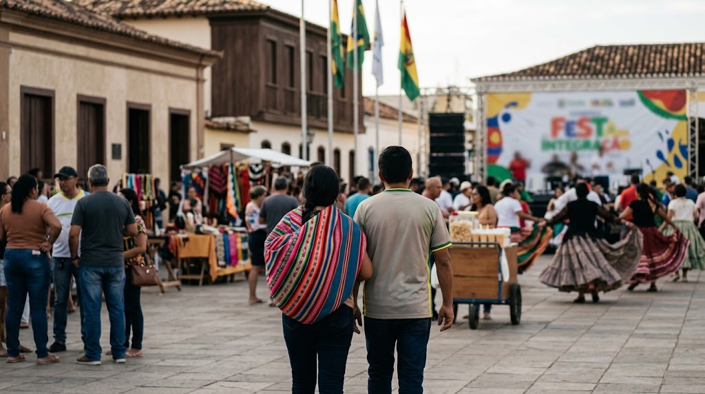 Festa da Integração Brasil-Bolívia movimenta Corumbá nesta sexta-feira