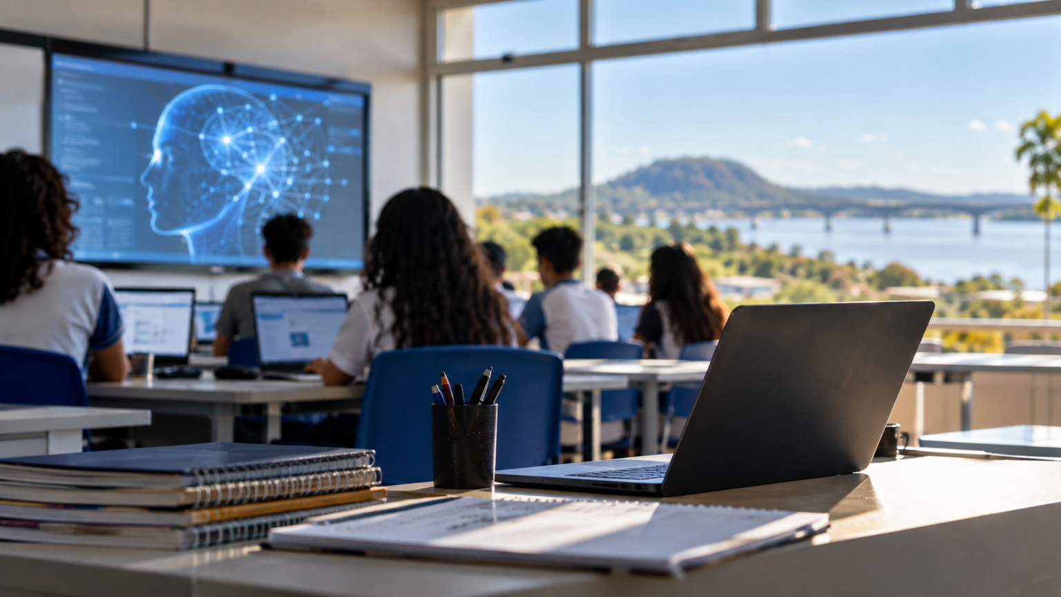 Escola Sesi de Corumbá recebe certificação internacional da Microsoft